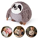 Παιδικό Cuddle Pillow Λούτρινο Ζωάκι Sloth Μαξιλάρι Αγκαλιάς με τσέπες για ζεστά χέρια Hand warmers Noxxiez HW709 ΜΠΕΖ