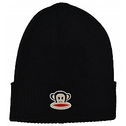 Παιδικό Σκουφάκι Πλεκτό Ακρυλικό One Size PAUL FRANK STAMION PF02007 ΜΑΥΡΟ
