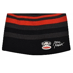 Παιδικό Σκουφάκι Πλεκτό Ακρυλικό One Size Ριγέ PAUL FRANK STAMION PF02008 ΜΑΥΡΟ