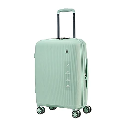 Βαλίτσα trolley Καμπίνας Πολυπροπυλένιο (PP) Σκληρή 56x39x22cm Μικρή 55cm 20''επέκταση expandable GUY LAROCHE 2893 Celaton green