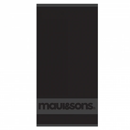 ΠΕΤΣΕΤΑ ΘΑΛΑΣΣΗΣ MICROFIBER 80x170cm Maui & Sons 4957 ΜΑΥΡΟ