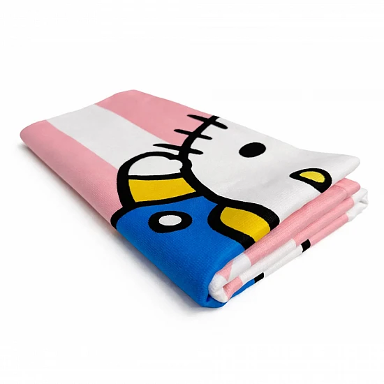 ΠΕΤΣΕΤΑ ΘΑΛΑΣΣΗΣ MICROFIBER 70x150cm HELLO KITTY 4917 ΡΟΖ