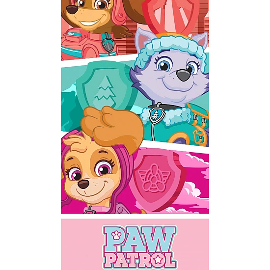ΠΕΤΣΕΤΑ ΘΑΛΑΣΣΗΣ MICROFIBER 70x140cm PAW PATROL 4898 ΡΟΖ
