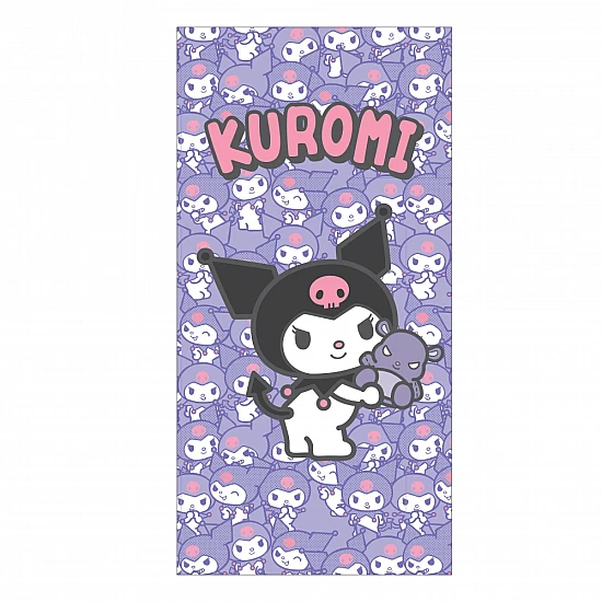 ΠΕΤΣΕΤΑ ΘΑΛΑΣΣΗΣ MICROFIBER 70x140cm KUROMI 4958 Μωβ-ροζ