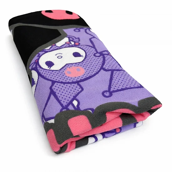 ΠΕΤΣΕΤΑ ΘΑΛΑΣΣΗΣ MICROFIBER 70x140cm KUROMI 4958 Μωβ-ροζ