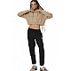 ΓΥΝΑΙΚΕΙΟ FLEECE ΠΑΝΤΕΛΟΝΙ  Body Action 021537-01-BLACK