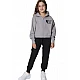 ΠΑΙΔΙΚΟ FLEECE ΠΑΝΤΕΛΟΝΙ ΓΙΑ ΚΟΡΙΤΣΙΑ Body Action 022504-01-BLACK