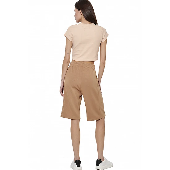 ΓΥΝΑΙΚΕΙΑ ΦΑΡΔΙΑ ΒΕΡΜΟΥΔΑ Body Action 031621-01-CARTOUCHE BROWN