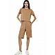 ΓΥΝΑΙΚΕΙΑ ΦΑΡΔΙΑ ΒΕΡΜΟΥΔΑ Body Action 031621-01-CARTOUCHE BROWN