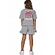 ΠΑΙΔΙΚΟ TECH FLEECE ΣΟΡΤΣ ΓΙΑ ΚΟΡΙΤΣΙΑ Body Action 032605-01-ULTIMATE GREY