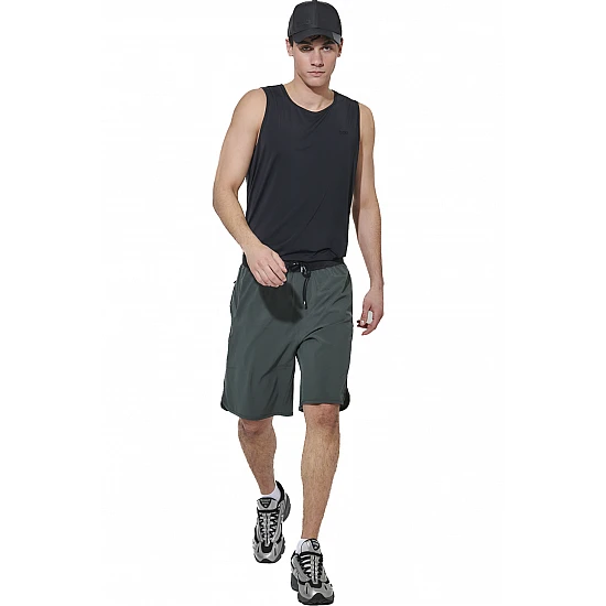 ΑΝΔΡΙΚΗ ΑΘΛΗΤΙΚΗ ΒΕΡΜΟΥΔΑ Body Action 033620-01-STONE KHAKI