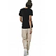 ΓΥΝΑΙΚΕΙΟ ΒΑΜΒΑΚΕΡΟ T-SHIRT Body Action 051529-01-BLACK