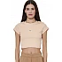 ΓΥΝΑΙΚΕΙΟ CROP T-SHIRT Body Action 051628-01-PEACH TAFFY