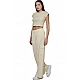 ΓΥΝΑΙΚΕΙΟ CROP T-SHIRT Body Action 051628-01-SUMMER SAND