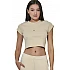 ΓΥΝΑΙΚΕΙΟ CROP T-SHIRT Body Action 051628-01-SUMMER SAND