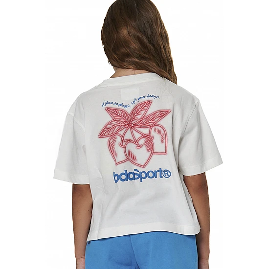 ΠΑΙΔΙΚΟ T-SHIRT ΓΙΑ ΚΟΡΙΤΣΙΑ Body Action 052603-01-WHITE ALYSSUM