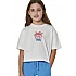 ΠΑΙΔΙΚΟ T-SHIRT ΓΙΑ ΚΟΡΙΤΣΙΑ Body Action 052603-01-WHITE ALYSSUM