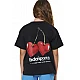 ΠΑΙΔΙΚΟ T-SHIRT ΓΙΑ ΚΟΡΙΤΣΙΑ Body Action 052604-01-BLACK