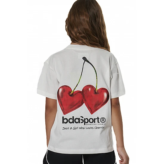 ΠΑΙΔΙΚΟ T-SHIRT ΓΙΑ ΚΟΡΙΤΣΙΑ Body Action 052604-01-WHITE ALYSSUM
