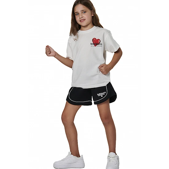ΠΑΙΔΙΚΟ T-SHIRT ΓΙΑ ΚΟΡΙΤΣΙΑ Body Action 052604-01-WHITE ALYSSUM
