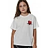 ΠΑΙΔΙΚΟ T-SHIRT ΓΙΑ ΚΟΡΙΤΣΙΑ Body Action 052604-01-WHITE ALYSSUM
