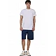 ΑΝΔΡΙΚΟ T-SHIRT Body Action 053625-01-WHITE