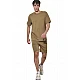 ΑΝΔΡΙΚΟ PIQUE T-SHIRT Body Action 053626-01-COVERT GREEN