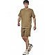ΑΝΔΡΙΚΟ PIQUE T-SHIRT Body Action 053626-01-COVERT GREEN