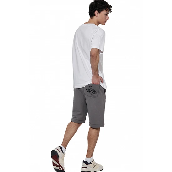 ΑΝΔΡΙΚΟ T-SHIRT Body Action 053627-01-WHITE