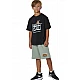 ΠΑΙΔΙΚΟ T-SHIRT ΓΙΑ ΑΓΟΡΙΑ Body Action 054604-01-BLACK