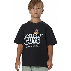 ΠΑΙΔΙΚΟ T-SHIRT ΓΙΑ ΑΓΟΡΙΑ Body Action 054604-01-BLACK