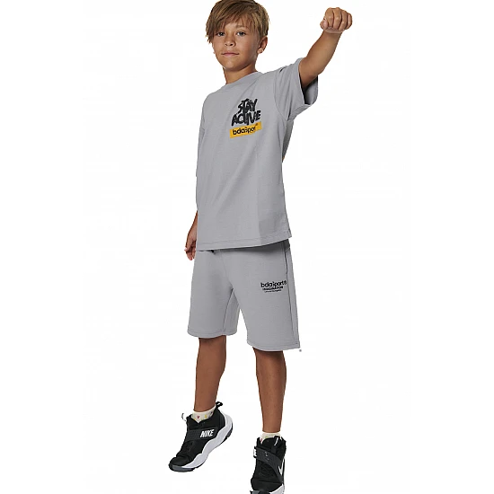 ΠΑΙΔΙΚΟ T-SHIRT ΓΙΑ ΑΓΟΡΙΑ Body Action 054605-01-ULTIMATE GREY