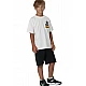 ΠΑΙΔΙΚΟ T-SHIRT ΓΙΑ ΑΓΟΡΙΑ Body Action 054605-01-WHITE ALYSSUM