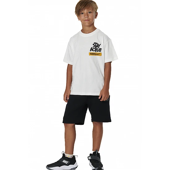 ΠΑΙΔΙΚΟ T-SHIRT ΓΙΑ ΑΓΟΡΙΑ Body Action 054605-01-WHITE ALYSSUM