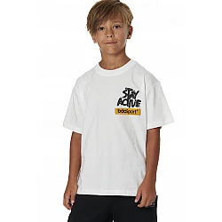 ΠΑΙΔΙΚΟ T-SHIRT ΓΙΑ ΑΓΟΡΙΑ Body Action 054605-01-WHITE ALYSSUM