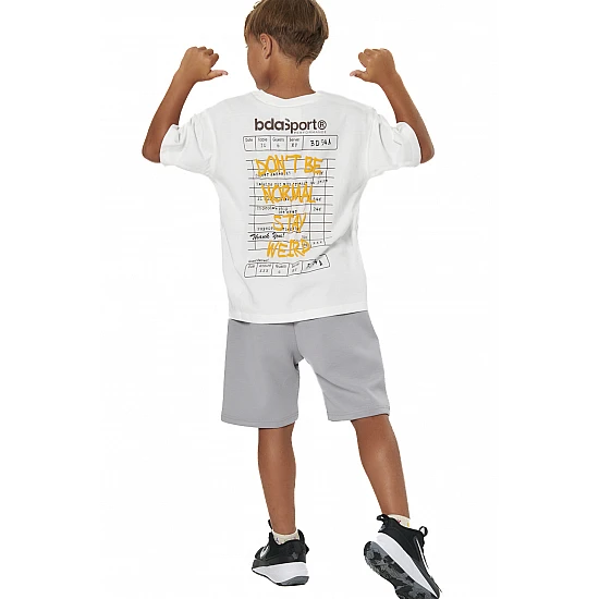 ΠΑΙΔΙΚΟ T-SHIRT ΓΙΑ ΑΓΟΡΙΑ Body Action 054606-01-WHITE ALYSSUM