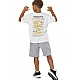 ΠΑΙΔΙΚΟ T-SHIRT ΓΙΑ ΑΓΟΡΙΑ Body Action 054606-01-WHITE ALYSSUM