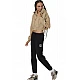 ΓΥΝΑΙΚΕΙΟ CROPPED ΦΟΥΤΕΡ ΜΕ ΚΟΥΚΟΥΛΑ Body Action 061524-01-TEAK BEIGE