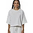ΓΥΝΑΙΚΕΙΑ CROPPED ΜΠΛΟΥΖΑ  Body Action 061526-01-STAR WHITE