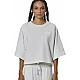 ΓΥΝΑΙΚΕΙΑ CROPPED ΜΠΛΟΥΖΑ  Body Action 061526-01-STAR WHITE