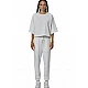 ΓΥΝΑΙΚΕΙΑ CROPPED ΜΠΛΟΥΖΑ  Body Action 061526-01-STAR WHITE