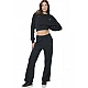 ΓΥΝΑΙΚΕΙΑ CROP ΜΠΛΟΥΖΑ Body Action 061621-01-BLACK