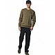 ΑΝΔΡΙΚΟ ΦΟΥΤΕΡ ΜΕ ΛΑΙΜΟΚΟΨΗ Body Action 063510-01-OLIVE GREY