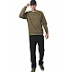 ΑΝΔΡΙΚΟ ΦΟΥΤΕΡ ΜΕ ΛΑΙΜΟΚΟΨΗ Body Action 063510-01-OLIVE GREY