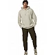 ΑΝΔΡΙΚΟ FLEECE ΦΟΥΤΕΡ ΜΕ ΚΟΥΚΟΥΛΑ Body Action 063513-01-MOONSTRUCK GREY