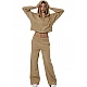 ΓΥΝΑΙΚΕΙΑ ZAKETA ΜΕ ΚΟΥΚΟΥΛΑ Body Action 071521-01-TEAK BEIGE
