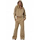 ΓΥΝΑΙΚΕΙΑ ZAKETA ΜΕ ΚΟΥΚΟΥΛΑ Body Action 071521-01-TEAK BEIGE