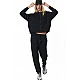 ΓΥΝΑΙΚΕΙΑ MODAL ΖΑΚΕΤΑ ΜΕ ΚΟΥΚΟΥΛΑ Body Action 071524-01-BLACK