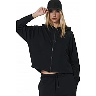 ΓΥΝΑΙΚΕΙΑ MODAL ΖΑΚΕΤΑ ΜΕ ΚΟΥΚΟΥΛΑ Body Action 071524-01-BLACK