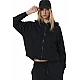 ΓΥΝΑΙΚΕΙΑ MODAL ΖΑΚΕΤΑ ΜΕ ΚΟΥΚΟΥΛΑ Body Action 071524-01-BLACK